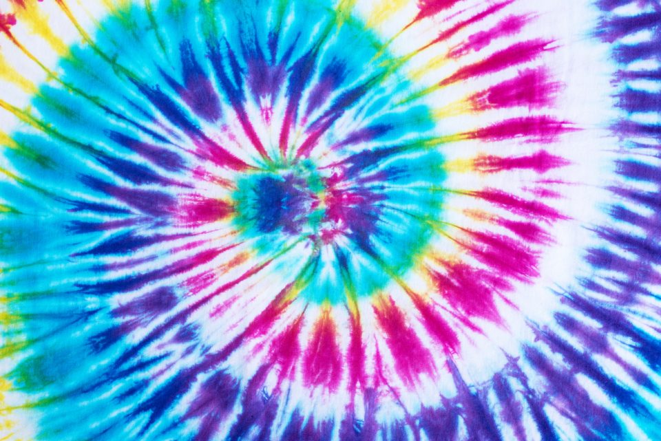 DIY How to combine Painting with Tie Dye 