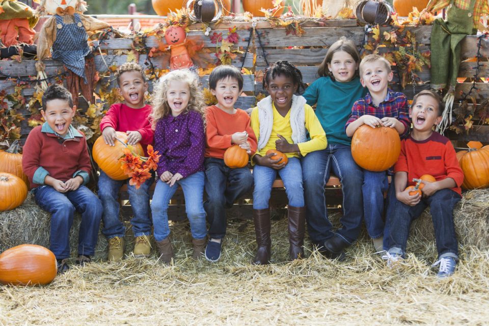 Children at Hunsader Farms