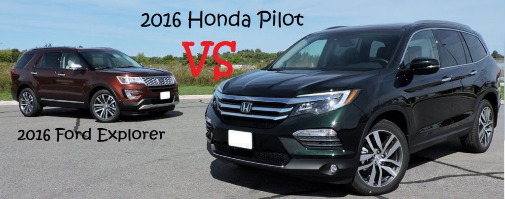 2016 Honda Pilot Comparison Bradenton